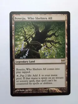 MTG Boseiju Who Shelters All (CHK) Champions Of Kamigawa Regular Rare 271/306 - Image 1