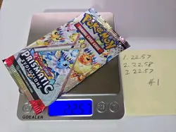 HEAVY 22.57g Prismatic Evolutions Booster Pack - Pokemon TCG - Sealed - Image 1