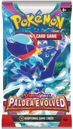 Pokemon - Scarlet & Violet - Paldea Evolved Booster Pack 820650853494 - Image 1