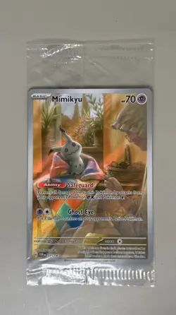 Mimikyu 075 Sv: Scarlet & Violet Promo Cards Holo- Pokemon Card SEALED NM - Image 1