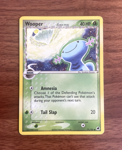 Wooper (Delta Species) 71/101 Dragon Frontiers Regular Pokemon 2006 NM - Image 1