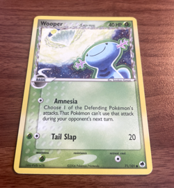 Wooper (Delta Species) 71/101 Dragon Frontiers Regular Pokemon 2006 NM - Image 2
