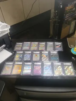 Pokemon Prismatic Evolutions CGC PSA 9-9.5 Lot (18) Eeveelution Stamped + Promos - Image 1