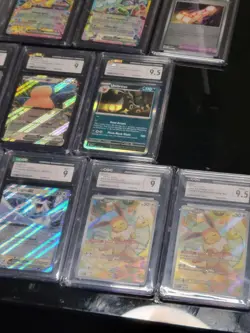 Pokemon Prismatic Evolutions CGC PSA 9-9.5 Lot (18) Eeveelution Stamped + Promos - Image 5