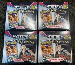 Lot of 4 - Pokemon Mystery Power Box Chase Pack Seeded 1:10 (5 Booster Packs) - Image 1