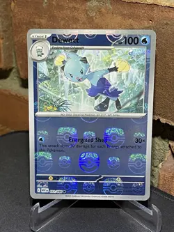 Dewott Masterball Pattern Reverse Holo 022/086 White Flare Pokemon TCG - Image 1