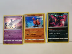 Galarian Articuno, Zapdos & Moltres Pokemon Evolving Skies Holo Rare Pokemon - Image 1