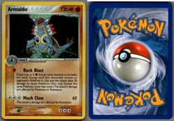 2007 Pokemon, EX Power Keepers, #2/108 Armaldo, Holo Rare - Image 1