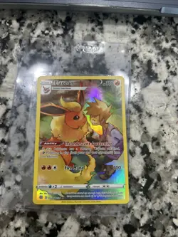 Pokemon Flareon GX Full Art Holo TG01/TG30 Brilliant Stars - Image 1