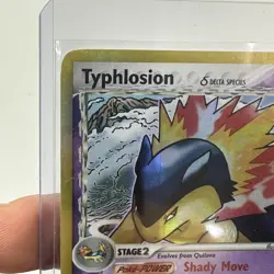 Pokemon TCG Typhlosion Delta Species EX Dragon Frontiers 12/101 2006 Holo Rare - Image 2