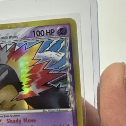 Pokemon TCG Typhlosion Delta Species EX Dragon Frontiers 12/101 2006 Holo Rare - Image 3