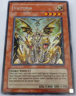 Yugioh 1x Victoria SOVR-EN093 Secret Rare Unlimited Edition Near Mint - Image 2