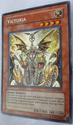 Yugioh 1x Victoria SOVR-EN093 Secret Rare Unlimited Edition Near Mint - Image 3