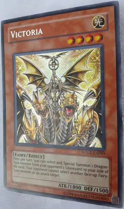 Yugioh 1x Victoria SOVR-EN093 Secret Rare Unlimited Edition Near Mint - Image 4