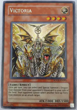 Yugioh 1x Victoria SOVR-EN093 Secret Rare Unlimited Edition Near Mint - Image 5