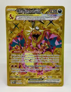 Charizard EX Obsidian Flames Holo Hyper Rare Card 228/197 Pokemon TCG - Image 1