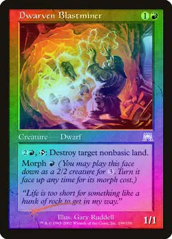 Dwarven Blastminer FOIL Onslaught NM Red Uncommon MAGIC MTG CARD ABUGames - Image 1
