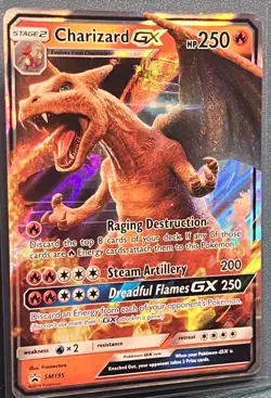 Charizard GX Pokemon Card - SM195 Sm Holo - Ultra Rare - NEAR MINT - OBO - Image 4