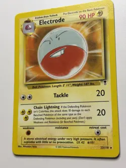 Electrode 22/110 Rare Legendary Collection Pokemon Card - Image 3