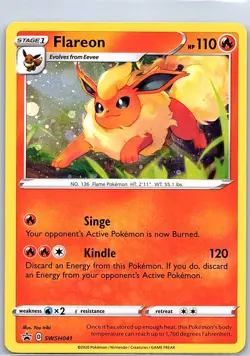 Flareon - SWSH041 Holo SWSH: Sword & Shield Promo Cards - Pokemon Card - NM - Image 1