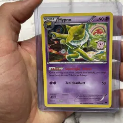 Pokemon Hypno - 51/122 - Pokemon BREAKpoint - Regular LP+ Nintendo Rare Card TCG - Image 1