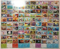 Lot of 100 Japanese Pokemon Card Game From Sword & Shield Series TCG - Image 1
