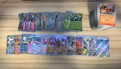 Pokemon Mega Evolution Bulk Cards Bundle IR EX Holo Reverse Common - Image 1