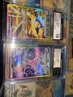Pristine 10 Espeon EX Terastal Festival SAR Japanese Pokemon Card & Jolteon Ex - Image 1