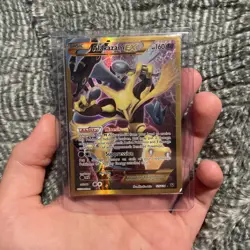 Alakazam EX Holo Pokemon Trading Card NM 125/124 Fates Collide - Image 1