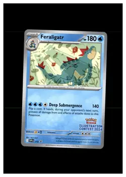 Feraligatr - (Illustration Contest 2024) Promo SV: Scarlet & Violet Promo Cards - Image 1