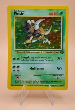 Pinsir Holo Rare Jungle 9/64 Pokemon Card - WOTC 1999 - Image 1