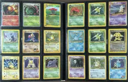 Pokemon Vintage Card Collection Lot Binder 66x Holos, Shining Raichu, WOTC, ex's - Image 2