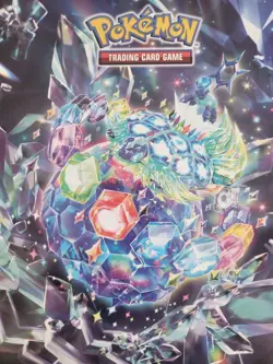STELLAR CROWN COMPLETE MASTER SET WITH 14 PROMO CARDS, HOLO ENERGY'S + 3 BINDERS - Image 1