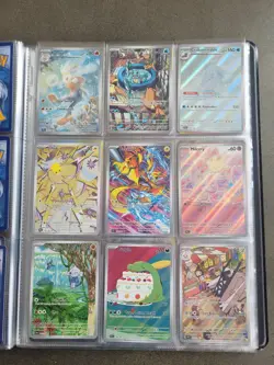 STELLAR CROWN COMPLETE MASTER SET WITH 14 PROMO CARDS, HOLO ENERGY'S + 3 BINDERS - Image 4