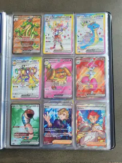 STELLAR CROWN COMPLETE MASTER SET WITH 14 PROMO CARDS, HOLO ENERGY'S + 3 BINDERS - Image 5