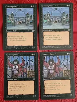 MTG Cemetery Gate x4 NM ~Homelands (Magic the Gathering)*Free Shipping* - Image 1