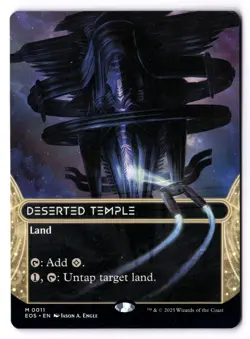 Deserted Temple NM* BORDERLESS Edge Of Eternities ENGLISH 0011 mtg -UnltdCards - Image 1