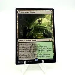 Magic: The Gathering Land Overgrown Tomb - Guilds of Ravnica (GRN) - NM - Image 1