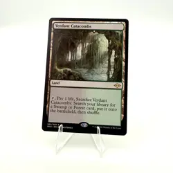 Magic: The Gathering Land Verdant Catacombs Verdant Catacombs Rare Regular NM - Image 1