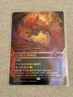 FOIL Needle Spires (0030) (Borderless) - Edge of Eternities: Stellar Sights (EOS - Image 1