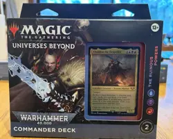 Magic The Gathering - Warhammer 40k Commander Deck - Set of 4 (with WOTC BOX) - Image 2