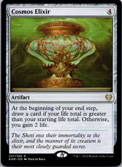 Cosmos Elixir R Kaldheim KHM Artifact Normal 237 - Image 1