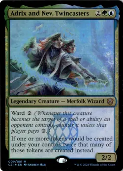 Adrix and Nev, Twincasters M Commander 2021 9 NM - Image 1