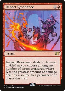 Impact Resonance Regular - Commander 2014 MTG-LP - Image 1