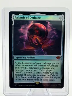 Near Mint Foil Palantir of Orthanc LTR 247 Lord of the Rings - Image 1