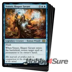 Venser, Shaper Savant X4 M/NM Magic: The Gathering MTG Double Masters 2022 - Image 1