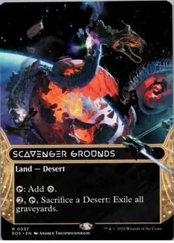 Scavenger Grounds (0037) (Borderless) - R - Edge of Eternities: Stellar Sights - - Image 1