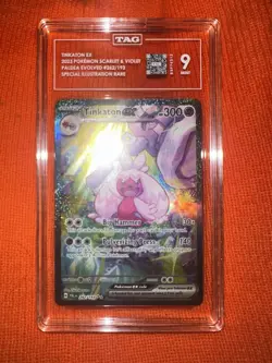 Pokemon TCG Tinkaton EX 262/193 Scarlet & Violet Paldea Evolved Sir TAG 9 - Image 1