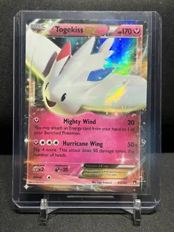 Togekiss EX 83/122 Holo Rare Pokemon 2016 XY Breakpoint - LP - Image 1