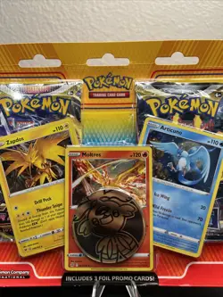 Pokemon TCG: Enhanced 2-Pack Blister Pack Articuno, Zapdos, & Moltres - New! - Image 2